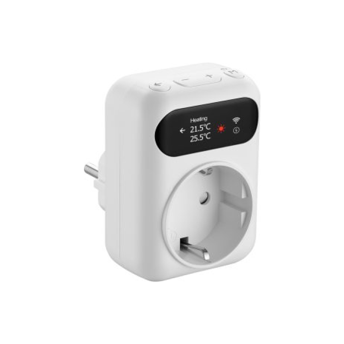 Smart Wi-Fi OLED Socket Thermostat